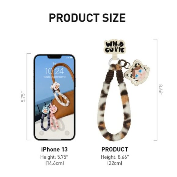 CRYBABY Wild but Cutie Series-Phone Charm Blind Box-Vintage Cutie - Picture 8 of 9